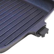 Grill noir amovible 28cm - "Diamant Bleu"