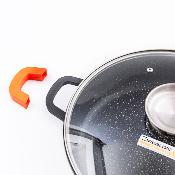 Sautoir noir 32cm revêtement antiadhésif - "RobuCook"