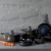 Set de 9 pièces marron amovible - "Cappuccino"