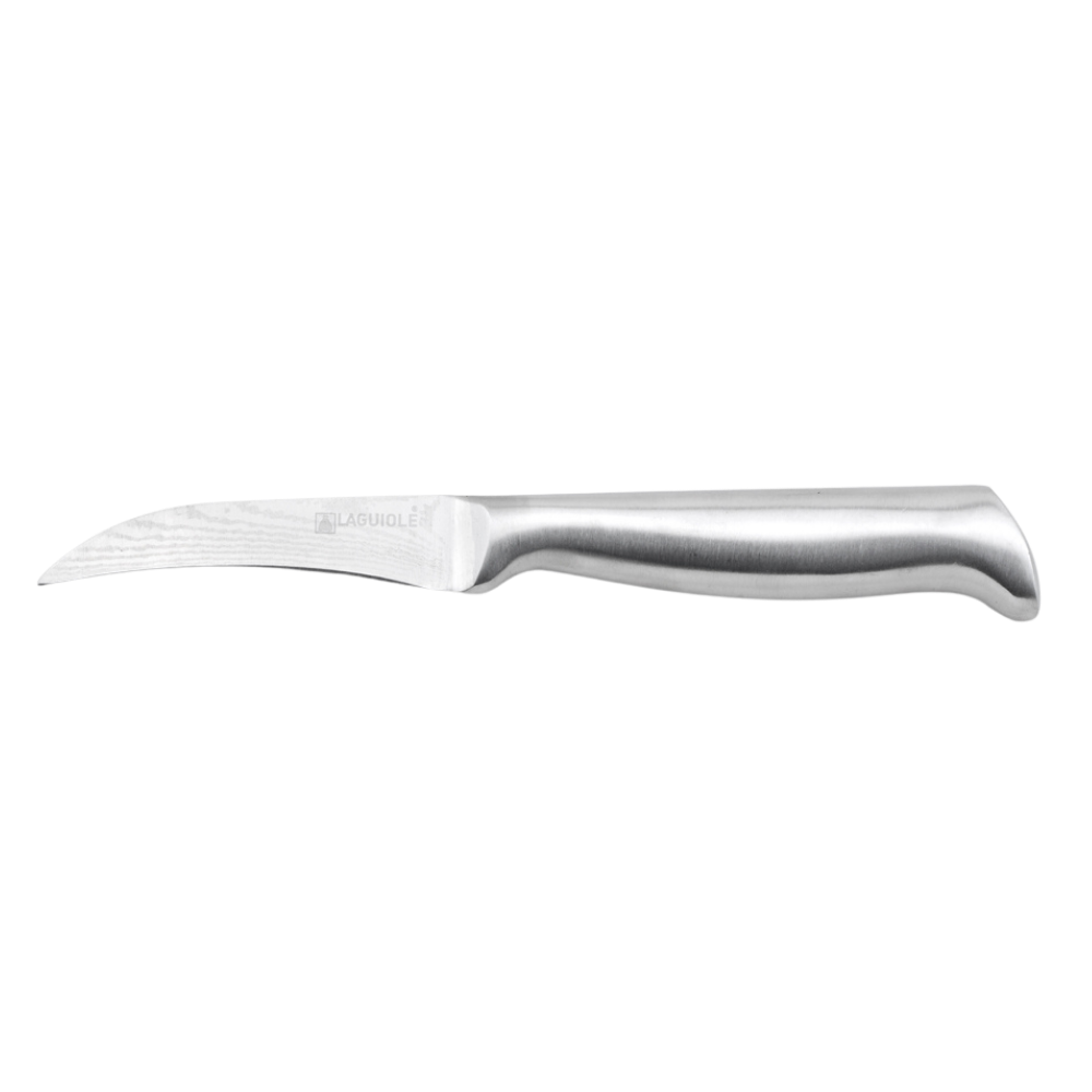 Couteau bec d’oiseau argent 19,5cm - "Nouvelle Vague"
