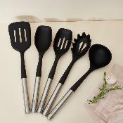 Set d'ustensiles en silicone 5 pièces - "Harmonie"