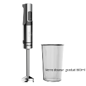 Mixeur plongeant 1200W - 15 vitesses