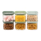 Lot de 6 bocaux en verre 600ml