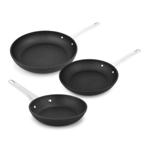 Set 3 poêles 20/24/28cm antiadhésive aluminium SIGNATURE  