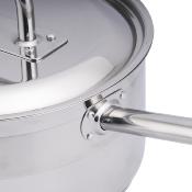 Casserole inox 24x11,5cm - Induction