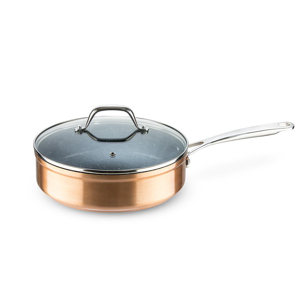 Petite sauteuse ecologique, poele induction