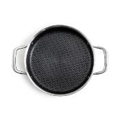  Sautoir 24cm triplex avec couvercle - "Black Cube"
