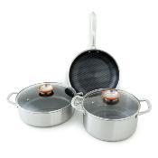Set de 5 pices triplex - "Black Cube"
