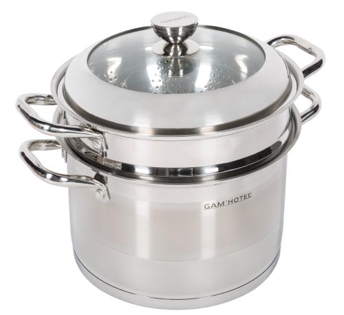 Cuit pâtes argenté - Inox induction