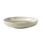 Lot de 6 assiettes creuses vert - "Iris"