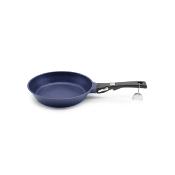 Set de 3 poêles noir amovible  20/24/28cm - "Diamant Bleu"