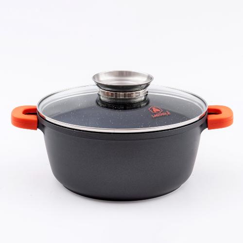 Faitout noir 24cm - "RobuCook"