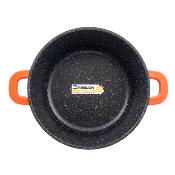 Faitout noir 24cm revêtement antiadhésif - "RobuCook"