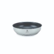 Set de 3 poêles inox amovible 20/24/28cm antiadhésif - "Réactif"