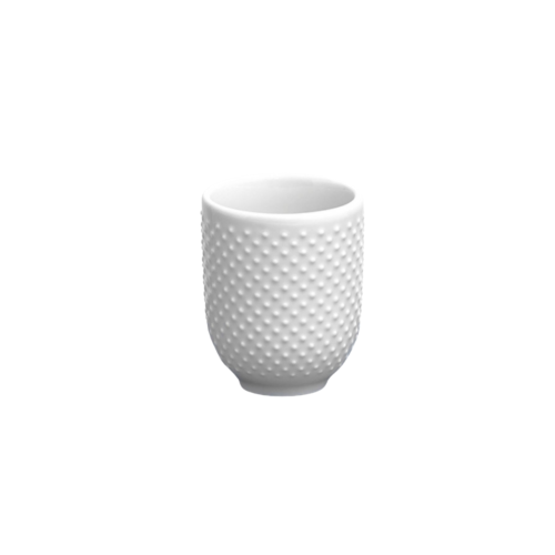 Lot de 6 tasses blanc - "Serenity"