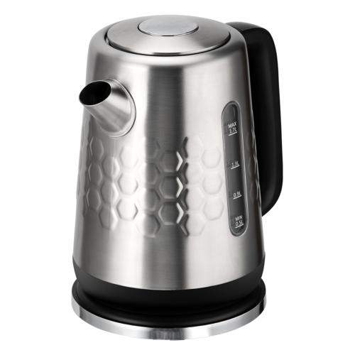 Bouilloire électrique programmable en inox 1,7L
