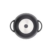 Wok noir 32cm - "Diamant Bleu"