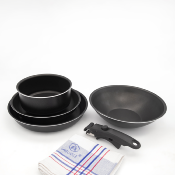 Set de 5 pièces noir amovible - "Astuce"