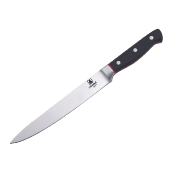 Couteau à trancher noir 33cm - "Market"