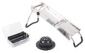 Mandoline inox pro - 5 lames