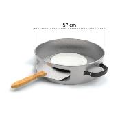 Four à pizza pour barbecue au charbon Ø57 cm – 3 pièces