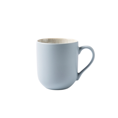 Lot de 2 mugs bleu - "Iris"