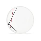 6 assiettes plates 27,5cm BISTROT
