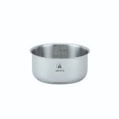 Set de 3 casseroles inox amovible 16/18/20cm - "Réactif"