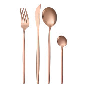 Ménagère 24 pièces - "Splend Rose"