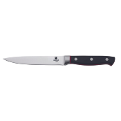 Couteau à légumes noir 25cm - "Market"
