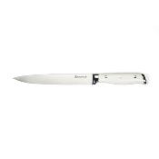 Couteau  trancher blanc 33cm - "Elgance"