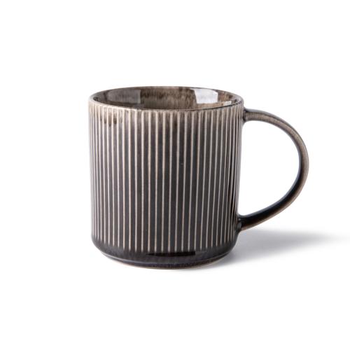 Lot de 2 mugs marron - "Cappuccino"