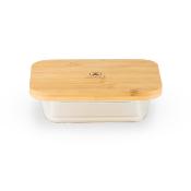 Beurrier en verre bambou