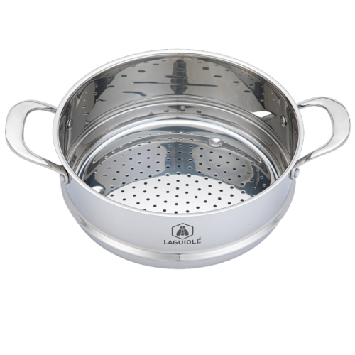 Panier à vapeur inox 28cm