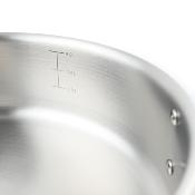 Sautoir triplex inox 28cm 
