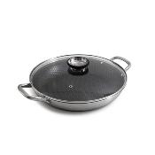 Plat à paëlla 32cm triplex avec couvercle - "Black Cube"
