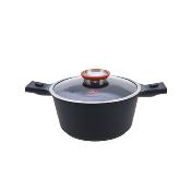 Set de 8 pièces noir 24cm amovible - "Alizée Minimax"