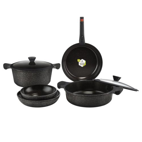 Set de 8 pièces marron amovible - "Cappuccino"