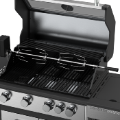 Barbecue 4 brûleurs + kit de rôtisserie OFFERT 