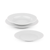 Service 18 pièces blanc