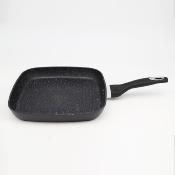 Grill noir 28cm - "Black Ston" 