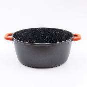 Faitout noir 40cm revêtement antiadhésif - "RobuCook"