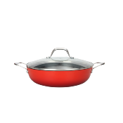 Sautoir rouge 28cm - "Red AirIron"