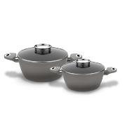 Set de 4 pièces silver - "Black Ston®"