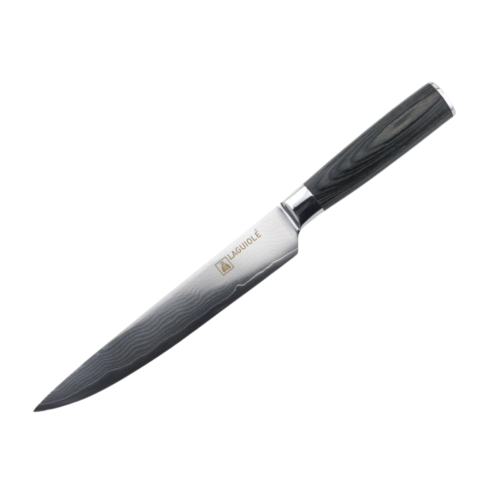 Couteau trancher noir 32,5 cm - "Damarus