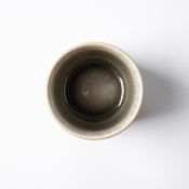 Lot de 4 tasses vert - "Iris"