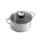 Marmite 24cm triplex avec couvercle - "Black Cube"