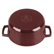 Cocotte en fonte ronde 25cm - "Masseiron Merlot"