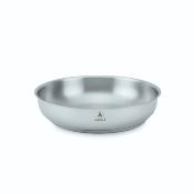 Set de 3 poêles inox amovible 20/24/28cm - "Réactif"