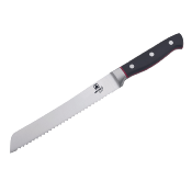 Couteau à pain noir 33,5cm - "Market